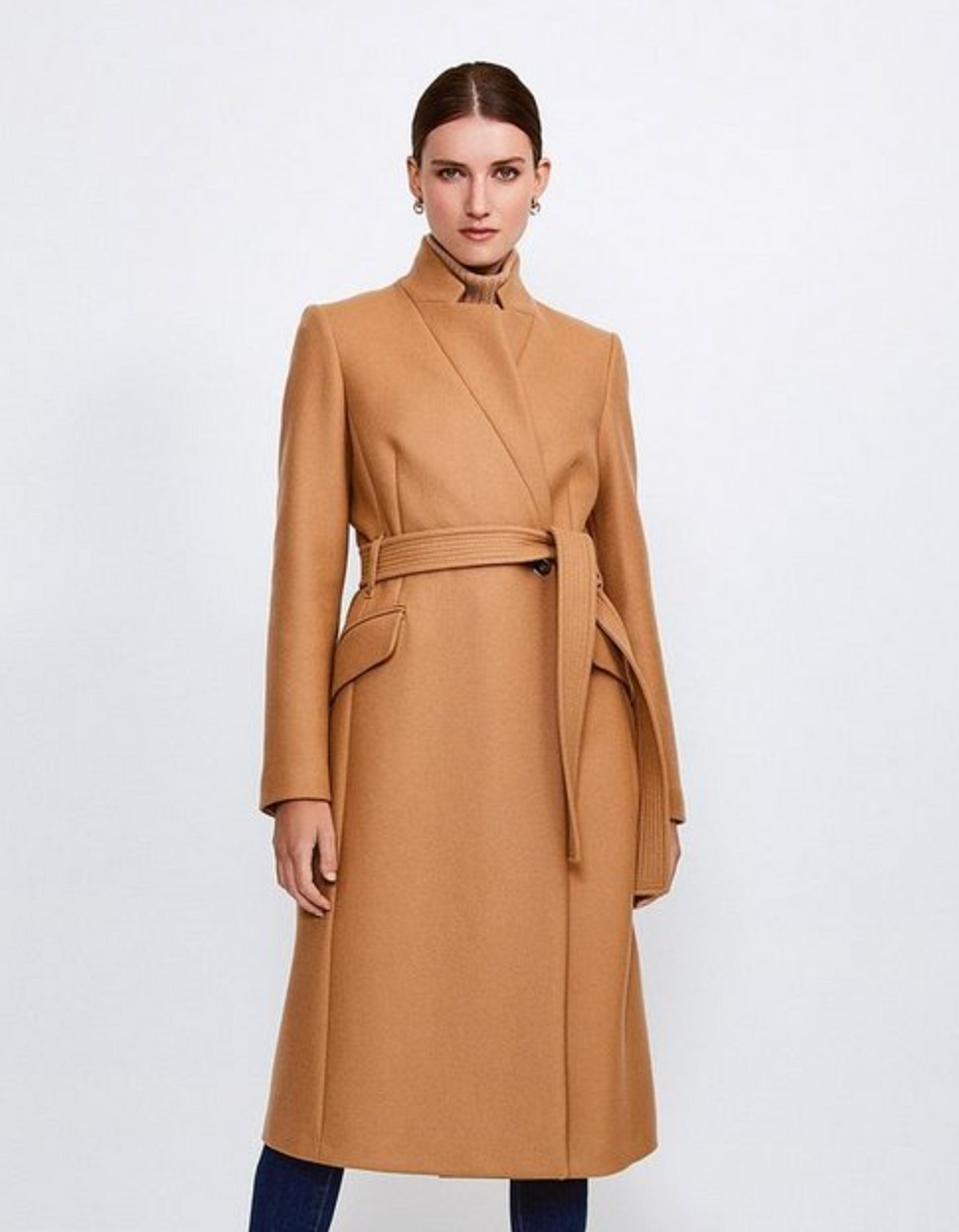 KAREN MILLEN* モノ テクスチャード ウーブン ボマージャケット Karen Millen】モノテクスチャーウーブンボンバージャケット