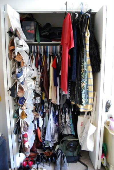 Shelves for Shoes - Transitional - closet - The Glamourai